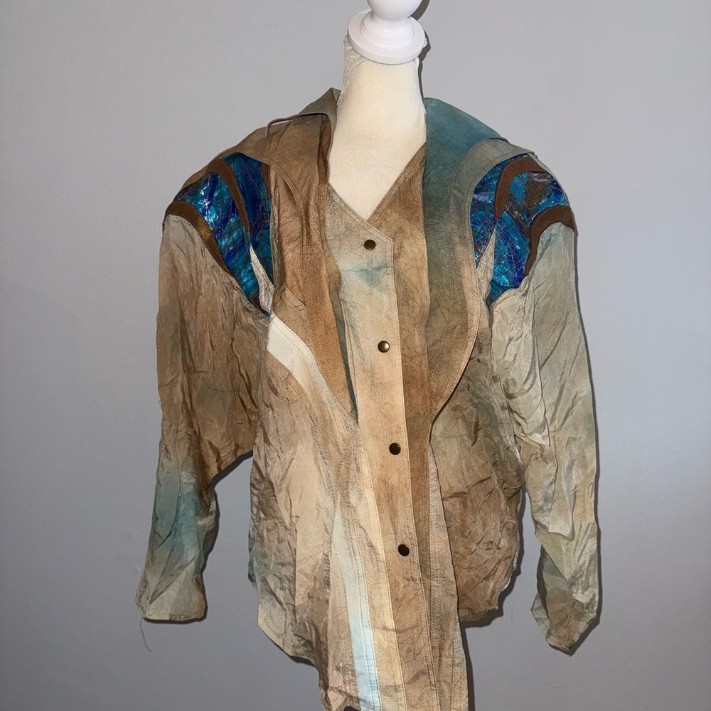 Cache Vintage Patterned Set - Jacket & Pants - image 1